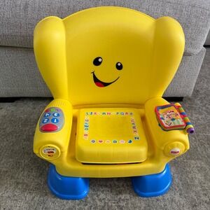 Fisher-Price Laugh & Learn Smart Stages Chair Yellow Toddler Musical Toy BHB16